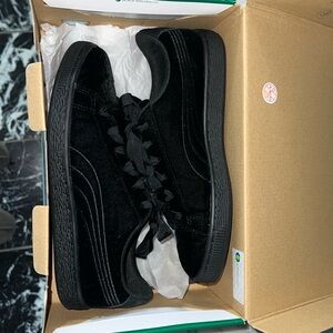 Puma Basket Classic Velour Jr Shoes